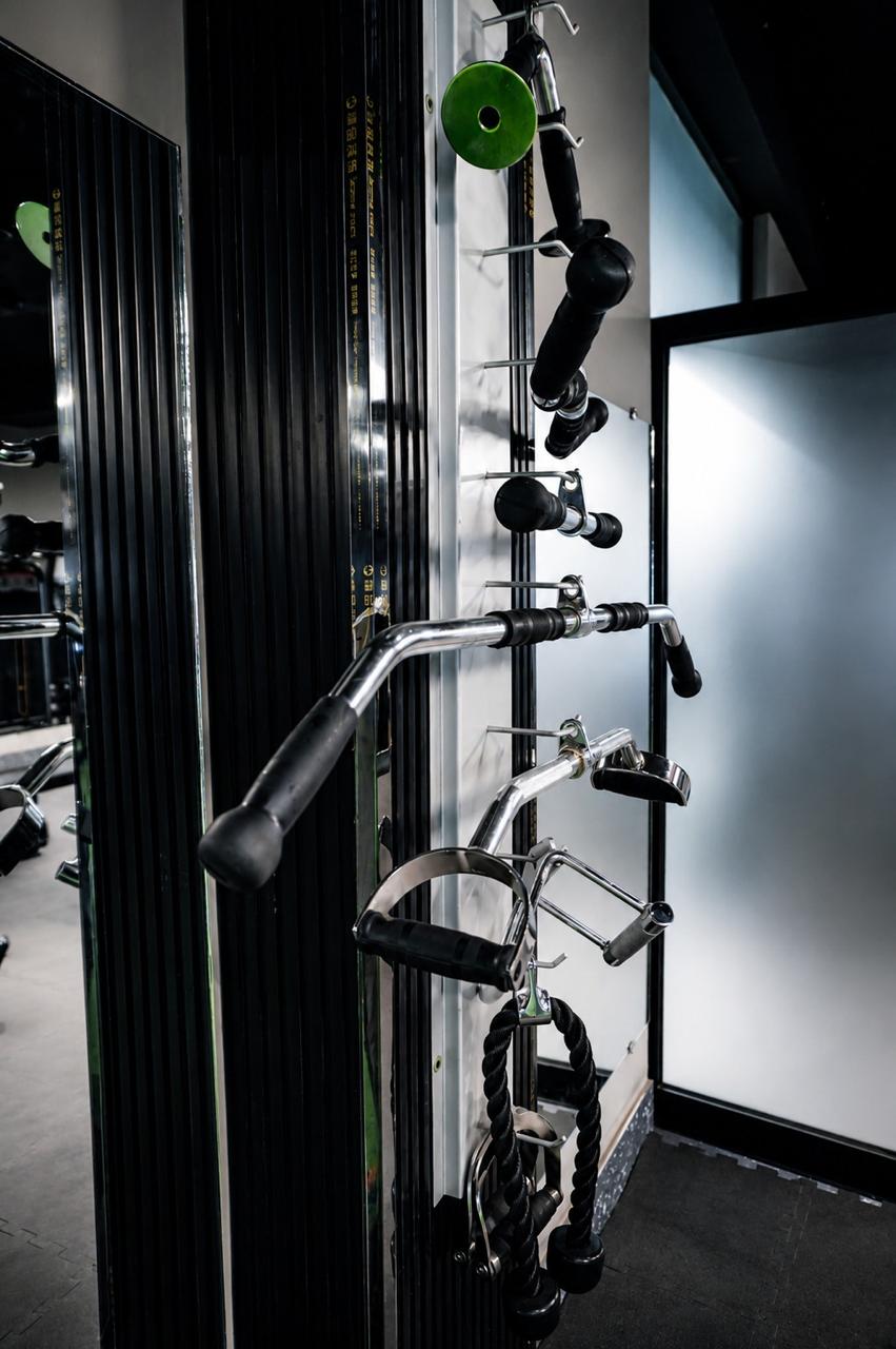 CoreX Fitness Free Weights Section