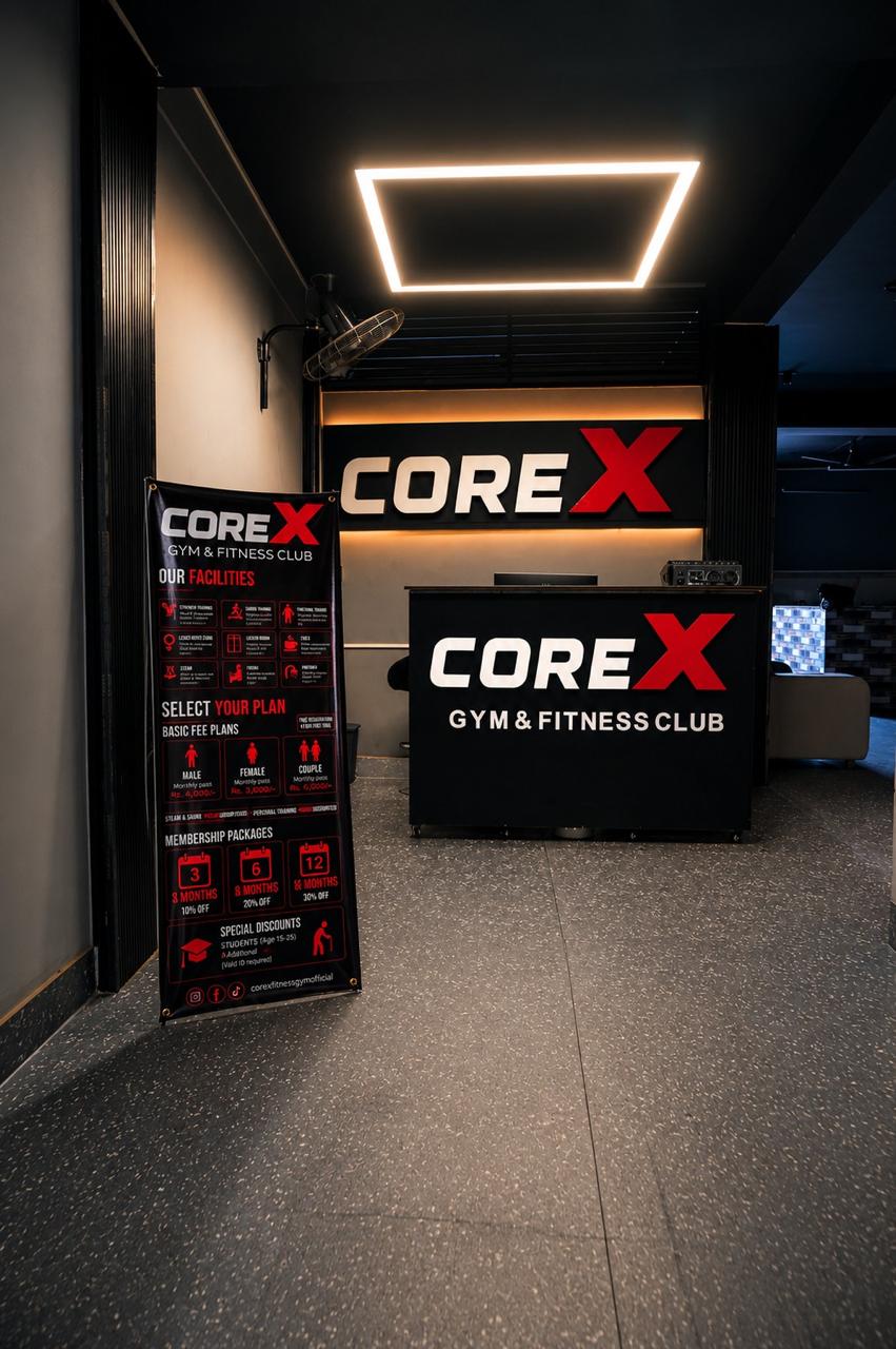 CoreX Fitness Gym Interior